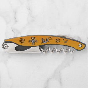 Sacacorchos Símbolos nativos americanos