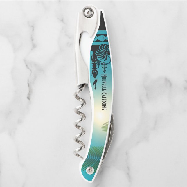 Sacacorchos Tire-bouchon Tire-bouchon. motif tribal (Anverso)