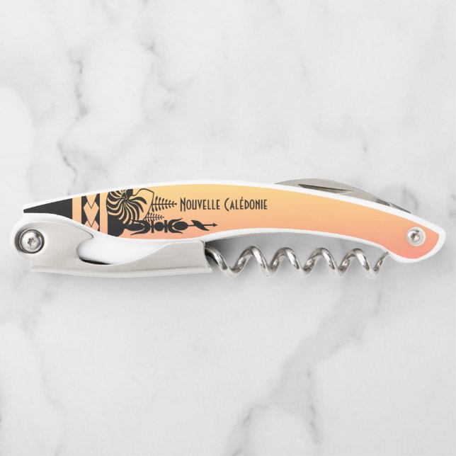 Sacacorchos Tire-bouchon Tire-bouchon. motif tribal (Anverso)