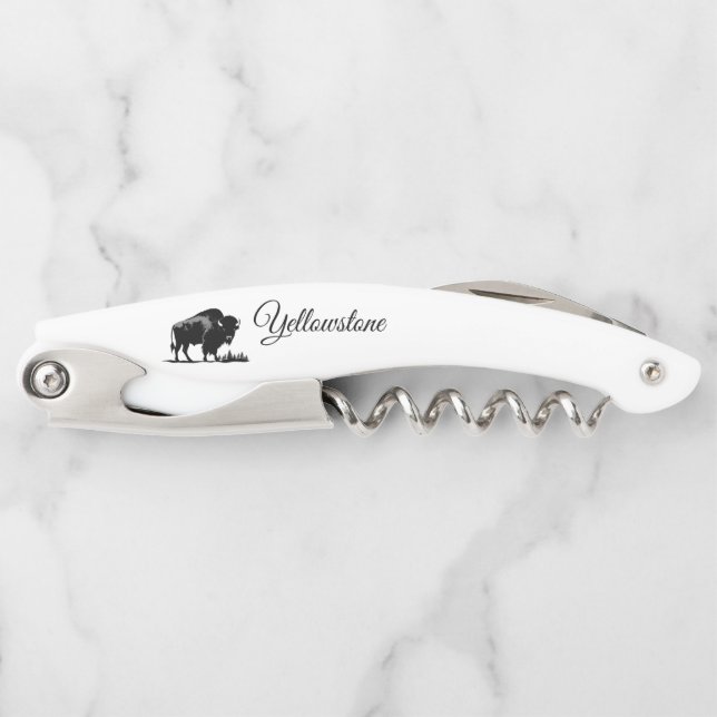 Sacacorchos Tornillo de Cork-Yellowstone (Anverso)