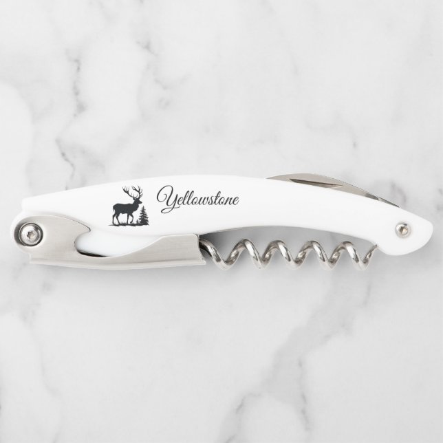 Sacacorchos Tornillo de Cork-Yellowstone (Anverso)