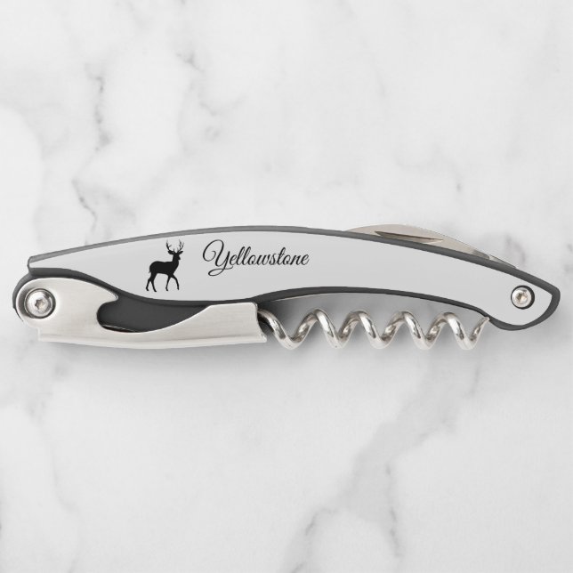 Sacacorchos Tornillo de Cork-Yellowstone (Anverso)