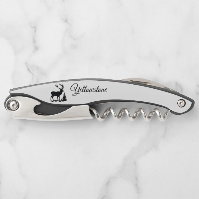 Sacacorchos Tornillo de Cork-Yellowstone (Anverso)