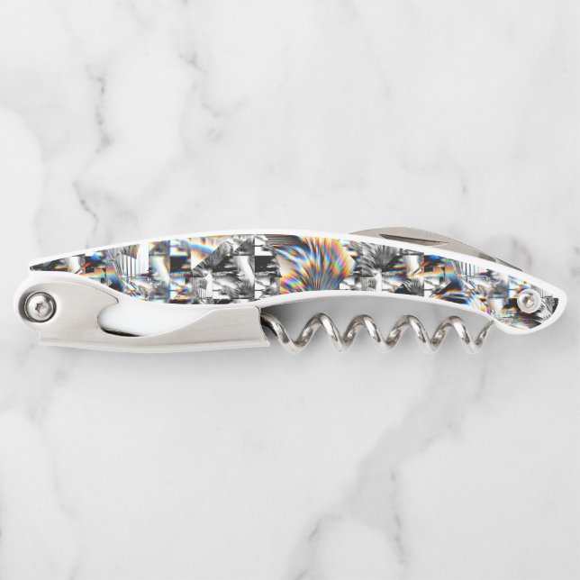 Sacacorchos Tornillo de oruga de asalto con arco iris (Anverso)