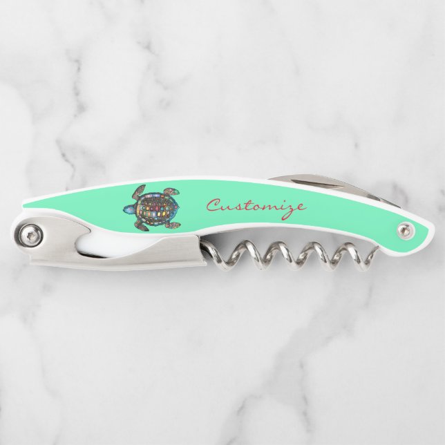 Sacacorchos Tortugas marinas Thunder_Cove (Anverso)