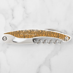 Sacacorchos Trama de franjas de tigre, espesor