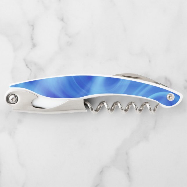 Sacacorchos Una niebla azul mística (Anverso)