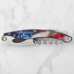 Sacacorchos Veteranos discapacitados de los Estados Unidos