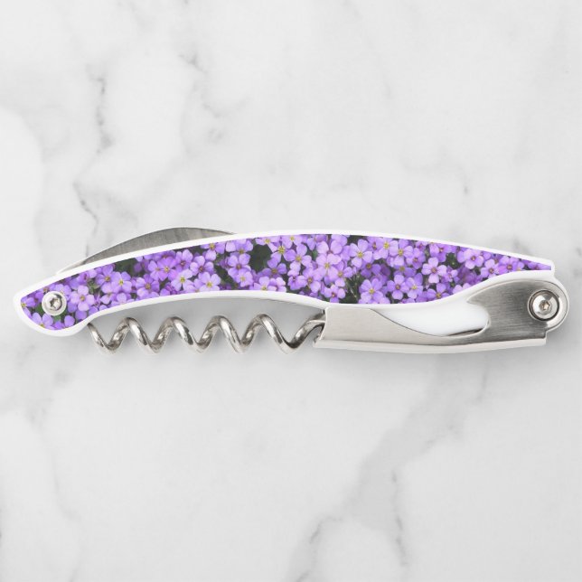 Sacacorchos Violet Flowers Waiter's Corkbolt (Reverso)