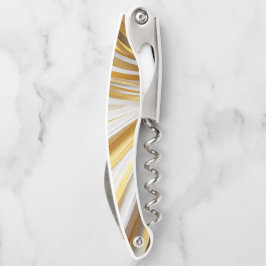 Sacacorchos Wit Goud Retro 