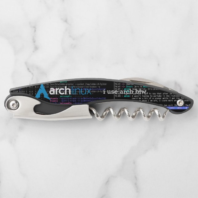 Sacacorchos ~: $ yay - vino de S (Anverso)