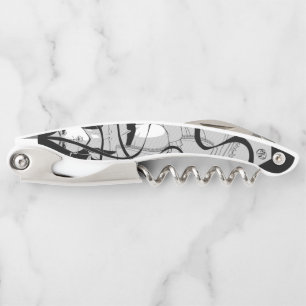 Sacacorchos Yoko - Katana y tabaco