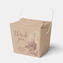 Sacar Caja Favorita Boho Pampas Grass Mauve Pink