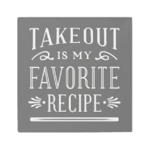 Sacar es mi receta favorita para la impresión Meta