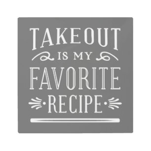 Sacar es mi receta favorita para la impresión Meta