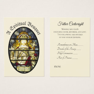 Sacerdote católico Bouquet Espiritual Cartas Sagra