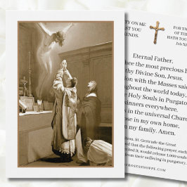 Sacerdote de St. Gertrude ofrece rezo a la Virgen