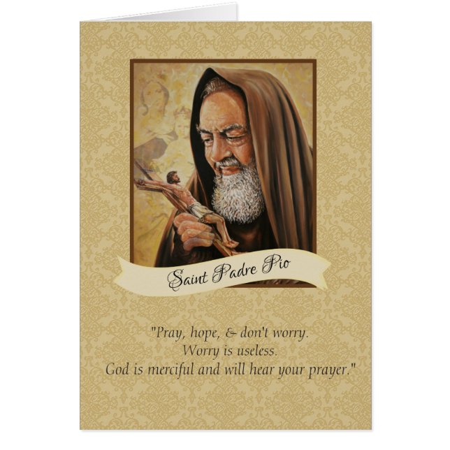 Sacerdote y Stigmatist del St. Padre Pio (Frente)