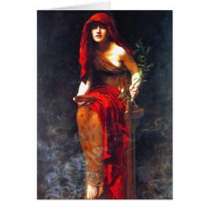 Sacerdotisa de la pintura del Bello Artes del