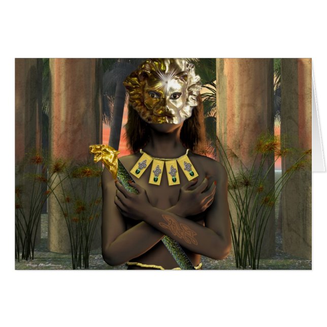 Sacerdotisa del león de la estrella (Anverso (Horizontal))