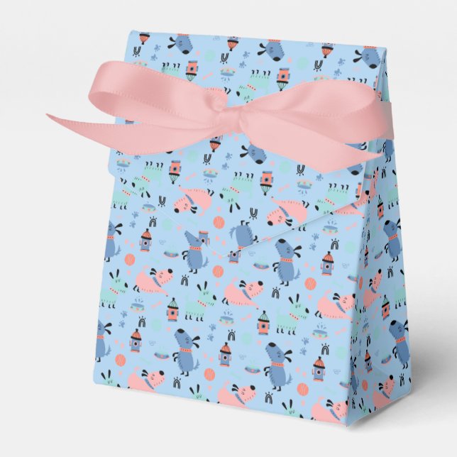 Sacos para perros - Cajas - Arte de perros lindo - (Front Side)