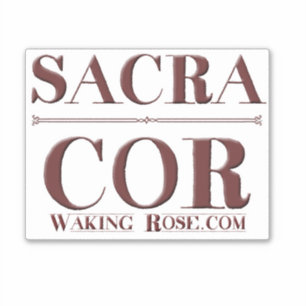 Sacra Cor pegatina