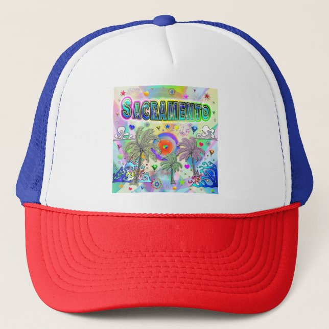 Sacramento Deep Dream Gorra (Anverso)