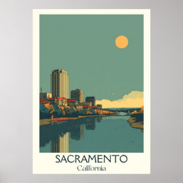Sacramento Impresión de arte de California | Capit