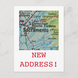 Sacramento Nueva invitación de dirección