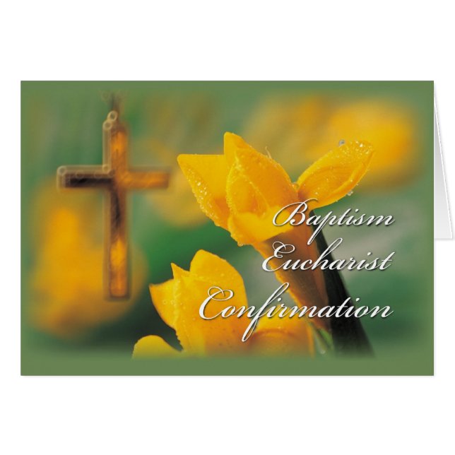 Sacramentos de inicio de confirmación (Anverso (Horizontal))