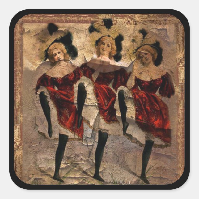 ¡Sacre Bleu! Pegatina (Anverso)