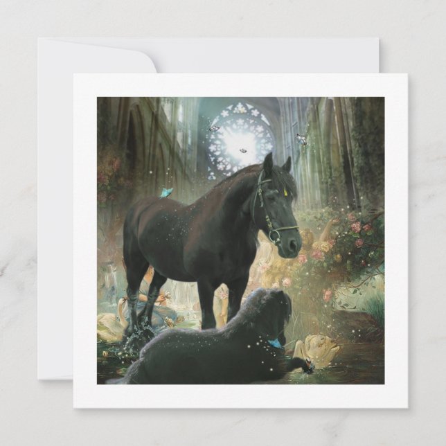 Sacred Retreat - Tarjeta de saludo (Anverso)