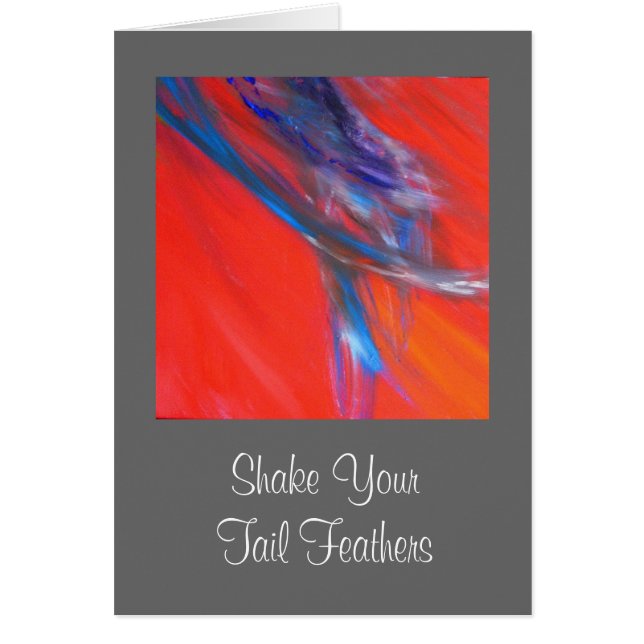 Sacuda sus plumas de cola (Frente)