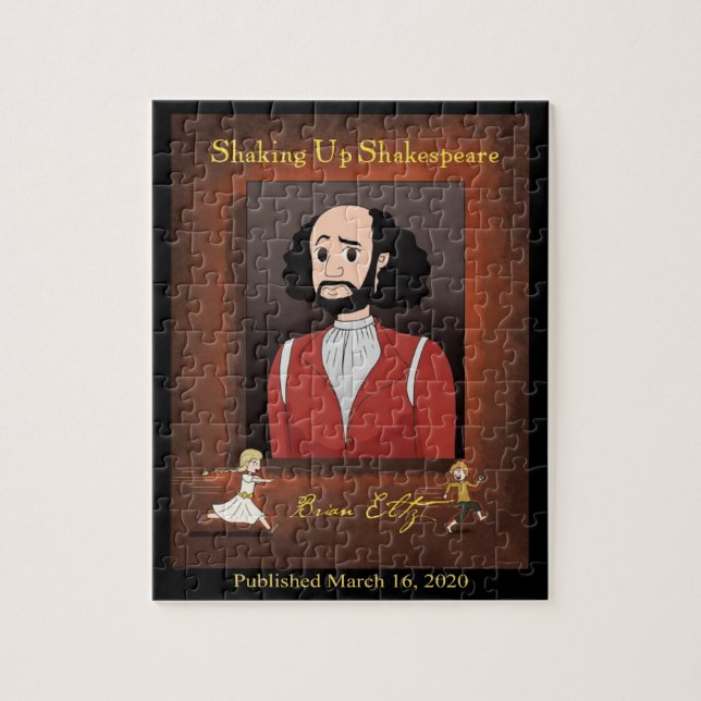 Sacudiendo el rompecabezas de Shakespeare (Vertical)