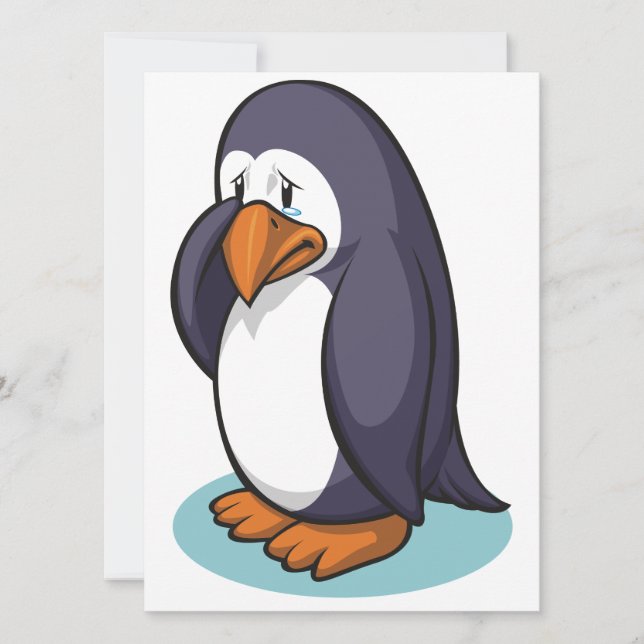 Sad Penguin (Anverso)