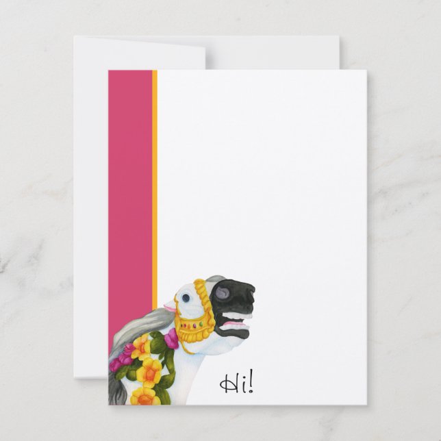 ¡Sadie Hola! Tarjetas pequeñas planas (Anverso)