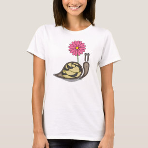 Sadie, la camiseta de las mujeres caracoles
