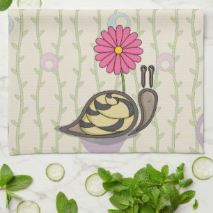 Sadie la toalla de cocina de caracol