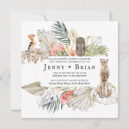 Safari africano encantado | Boda Botánico Boho