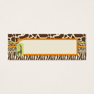 Safari Boy Naranja Skinny Gift Etiqueta 2
