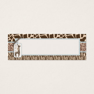 Safari Boy Skinny Gift Etiqueta 2