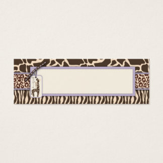 Safari Chica LAV Skinny Gift Etiqueta 2