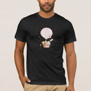 Safari De Animales Bebés En Camisa De Globo De Air