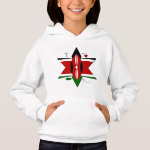 Safari de la bandera keniana: diseño de estrellas 