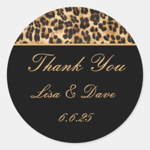 Safari de Pegatinas de boda personalizados