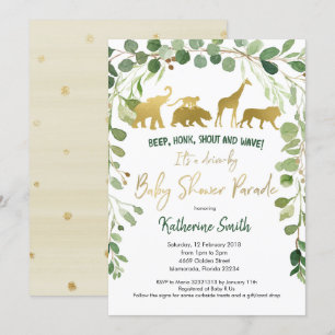 Safari Drive por la invitación al desfile de Baby