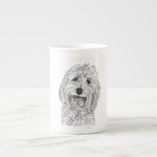 Saffy la taza blanca de Cockapoo China