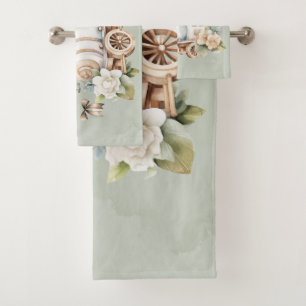 Sage Floral Train Boy regalo de Personalizado Baby