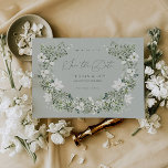 Sage Garden Salve La Invitación Del Boda De Fechas<br><div class="desc">Nuestra tarjeta de invitación para guardar la fecha boda cuenta con elegantes letras de guión y elementos de jardín botánico verde sabio para la forma más hermosa de anunciar su compromiso. Este artículo forma parte de nuestra suite boda de Tieghan T100, por favor, compre nuestra tienda para productos a juego....</div>
