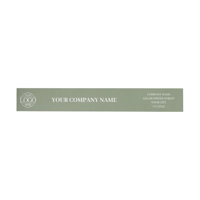Sage Green Custom Simple Business Logo Branded (Individual)